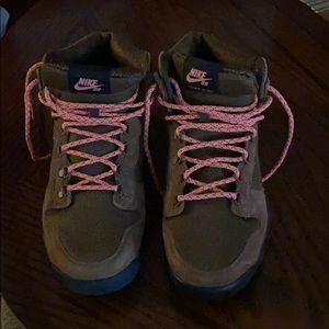 Pair of ladies Nike hiking boots